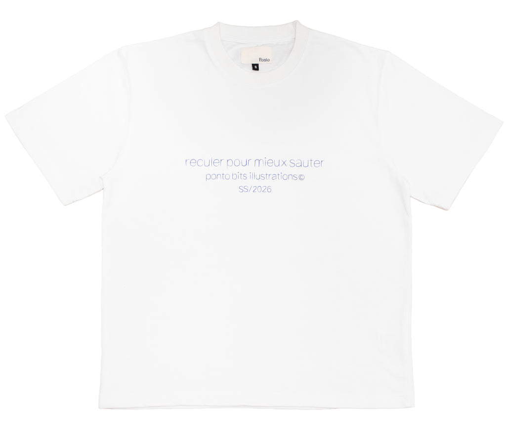 reculer pour mieux sauter t-shirt